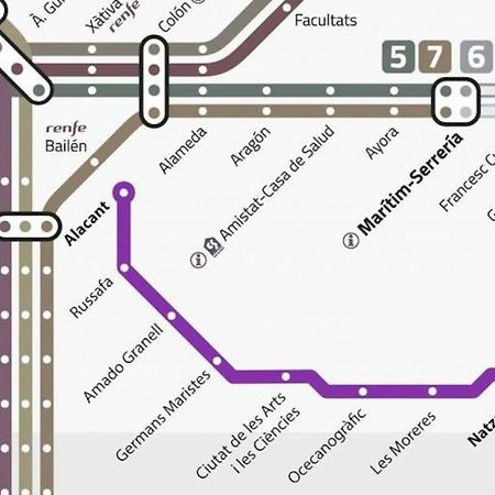 Apartament Puerto Playa Oceanografico Yulia Walencja Zewnętrze zdjęcie